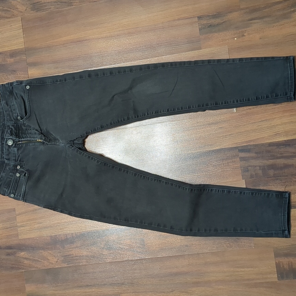 American Eagle Black Next Level Flex Skinny Mens Denim Jeans